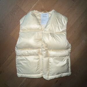 Axel Arigato Yellow Techno Down Vest